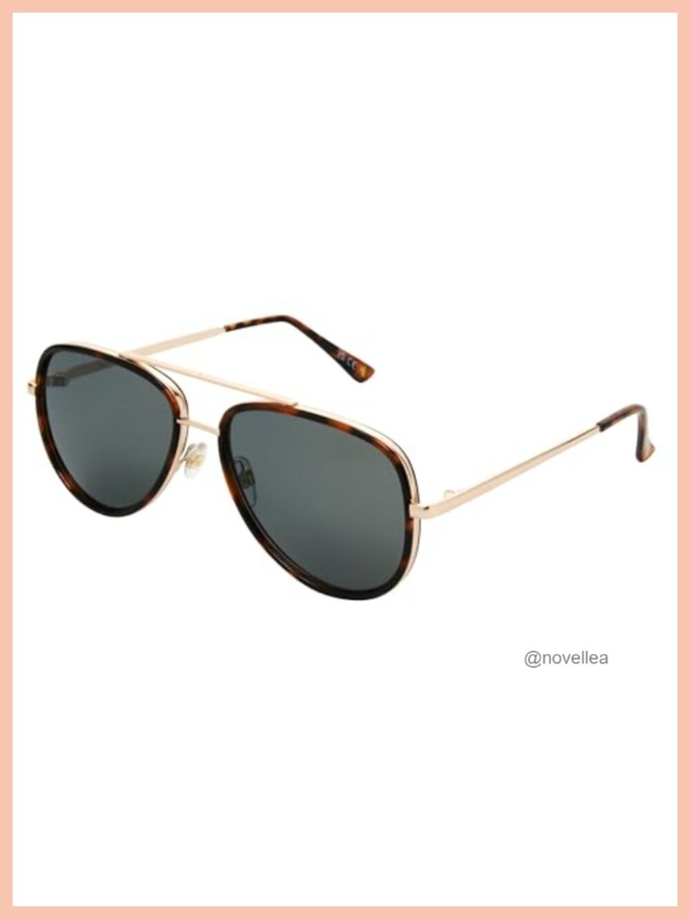 Recycled Plastic Aviator Sunglasses for Women UV Protection Scratch Resistant